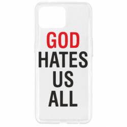 Чехол для Oppo Reno 4 Lite God Hates Us All - PrintSalon