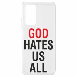 Чехол для Xiaomi Mi 10T/10T Pro God Hates Us All - PrintSalon