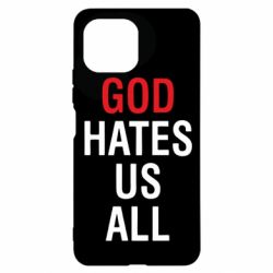 Чехол для Xiaomi Mi11 Lite God Hates Us All - PrintSalon