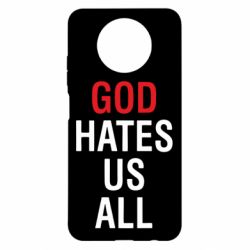 Чехол для Xiaomi Redmi Note 9 5G/Redmi Note 9T God Hates Us All