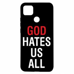 Чехол для Xiaomi Redmi 9c God Hates Us All - PrintSalon