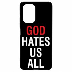 Чехол для Xiaomi Poco F3/K40 God Hates Us All - PrintSalon
