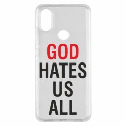 Чехол для Xiaomi Mi A2 God Hates Us All