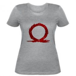 Жіноча футболка God Of War Circle - PrintSalon