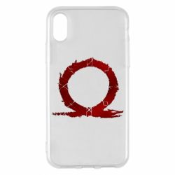 Чохол для iPhone X/Xs God Of War Circle - PrintSalon