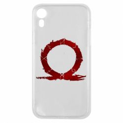 Чехол для iPhone XR God Of War Circle