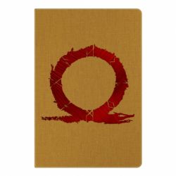 Блокнот з принтом God Of War Circle - PrintSalon