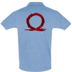 Мужское поло God Of War Circle - PrintSalon