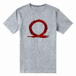 Чоловіча преміум футболка God Of War Circle - PrintSalon