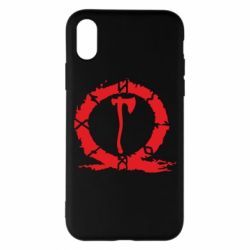 Чехол для iPhone X/Xs God Of War Logo - PrintSalon