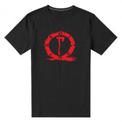 Мужская футболка премиум God Of War Logo - PrintSalon