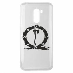 Чехол для Xiaomi Pocophone F1 God Of War Logo - PrintSalon