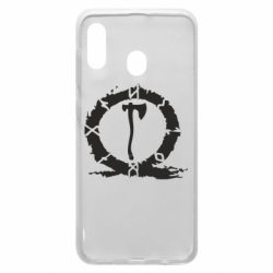 Чехол для Samsung A20 God Of War Logo - PrintSalon