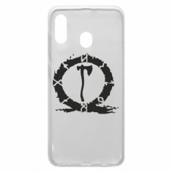 Чехол для Samsung A30 God Of War Logo - PrintSalon