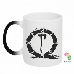 Чашка-хамелеон God Of War Logo - PrintSalon