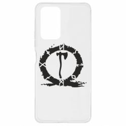 Чехол для Xiaomi Redmi Note 10 Pro God Of War Logo - PrintSalon