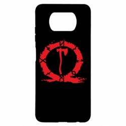 Чехол для Xiaomi Poco X3 God Of War Logo - PrintSalon