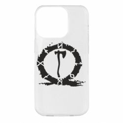 Чехол для iPhone 14 Pro God Of War Logo - PrintSalon
