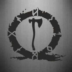 Наклейка God Of War Logo - PrintSalon