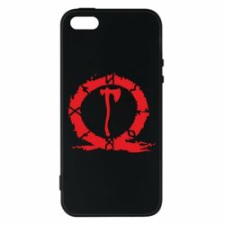 Чехол для iPhone5/5S/SE God Of War Logo - PrintSalon
