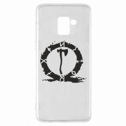 Чехол для Samsung A8+ 2018 God Of War Logo