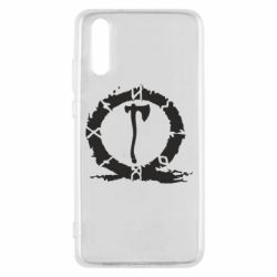 Чехол для Huawei P20 God Of War Logo - PrintSalon