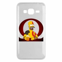 Чехол для Samsung J3 2016 God of war: Simpson - PrintSalon