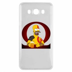 Чехол для Samsung J7 2016 God of war: Simpson - PrintSalon