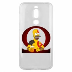 Чехол для Meizu X8 God of war: Simpson - PrintSalon
