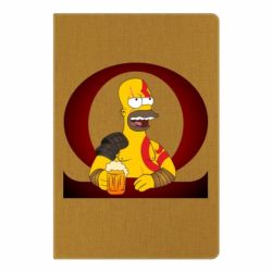 Блокнот с принто God of war: Simpson - PrintSalon
