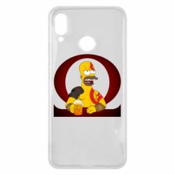 Чехол для Huawei P Smart Plus 2018 God of war: Simpson - PrintSalon
