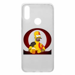 Чехол для Xiaomi Redmi 7 God of war: Simpson - PrintSalon