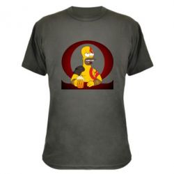 Камуфляжная футболка God of war: Simpson - PrintSalon