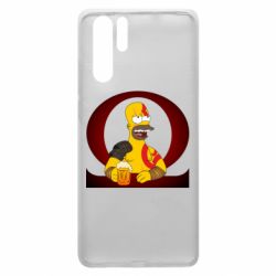 Чехол для Huawei P30 Pro God of war: Simpson - PrintSalon