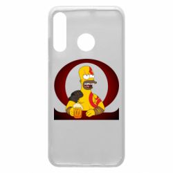 Чехол для Huawei P30 Lite God of war: Simpson - PrintSalon