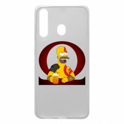 Чехол для Samsung A60 God of war: Simpson - PrintSalon