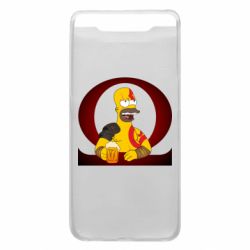 Чехол для Samsung A80 God of war: Simpson - PrintSalon