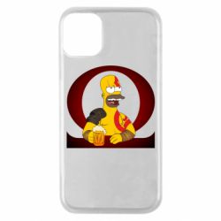 Чехол для iPhone 11 Pro God of war: Simpson - PrintSalon