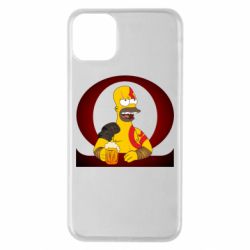 Чехол для iPhone 11 Pro Max God of war: Simpson - PrintSalon
