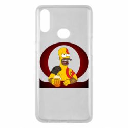 Чехол для Samsung A10s God of war: Simpson