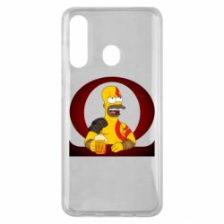 Чехол для Samsung M40 God of war: Simpson