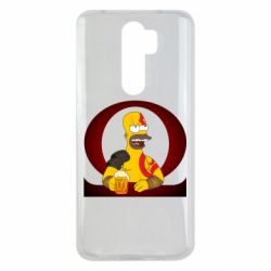 Чехол для Xiaomi Redmi Note 8 Pro God of war: Simpson - PrintSalon
