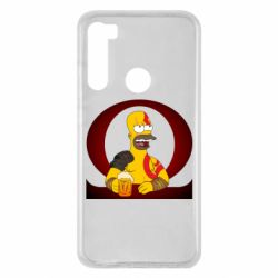 Чехол для Xiaomi Redmi Note 8 God of war: Simpson - PrintSalon