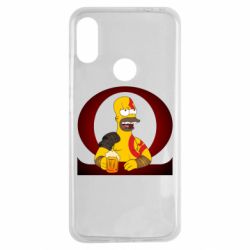 Чехол для Xiaomi Redmi Note 7 God of war: Simpson - PrintSalon