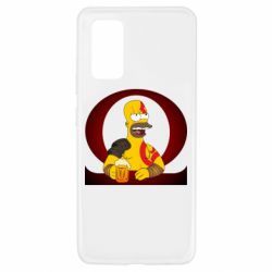 Чехол для Samsung A32 4G God of war: Simpson - PrintSalon