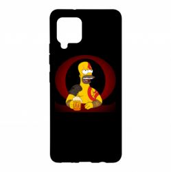 Чехол для Samsung A42 5G God of war: Simpson - PrintSalon