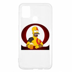 Чехол для Samsung M31 God of war: Simpson - PrintSalon