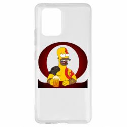 Чехол для Samsung S10 Lite God of war: Simpson - PrintSalon