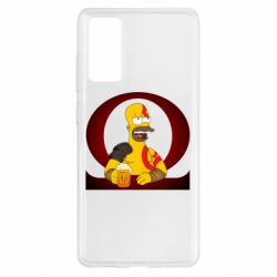 Чехол для Samsung S20 FE God of war: Simpson - PrintSalon