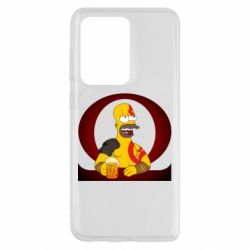 Чехол для Samsung S20 Ultra God of war: Simpson - PrintSalon